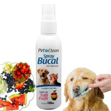 Imagem de Spray Bucal PetClean 120ml Hálito Fresco Cachorro Gato Cães Pet - Pet 