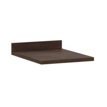 Imagem de Tampo Luciane 40Cm Nogueira Dourado