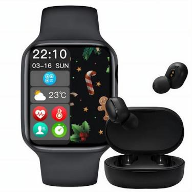 Imagem de Relógio Digital Smartwatch Masculino e Feminino + Fone de Ouvido Sem f