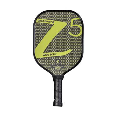 Imagem de ONIX Raquete de Pickleball Graphite Z5 (face de fibra de carbono grafite com superfície de textura áspera, aderência confortável e núcleo de favo de mel Nomex para toque, controle e energia), amarelo