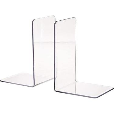 Imagem de Bibliocanto, Organizador de Livros, 2 Pares, GV Office, Acrílico, Cris