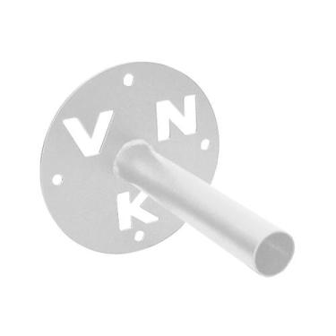 Imagem de Suporte Anilha Olímpica Viking- Parede  - VIKING FITNESS, Branco