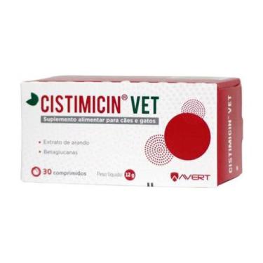 Imagem de Cistimicin Vet 30 Comprimidos Suplemento Alimentar para Pets - VETINIL