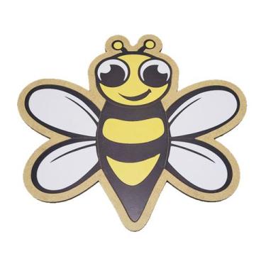 Imagem de Brinquedo Infantil Educativo Quebra Cabeça Abelha Madeira Mdf - ATACAD