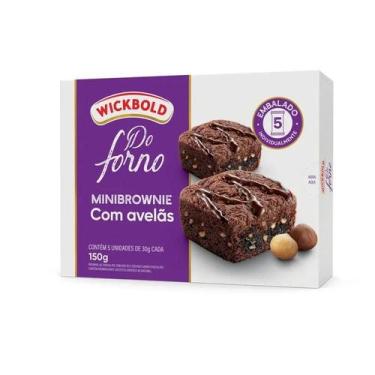 Imagem de Mini Brownie com Avelãs Do Forno Wickbold Caixa 150g