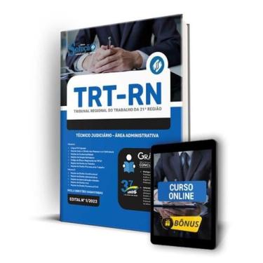 Imagem de Apostila TRT-RN - Técnico Judiciário - Área Administrativa