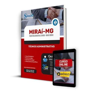 Imagem de Apostila Prefeitura de Miraí - MG 2024 - Técnico Administrativo
