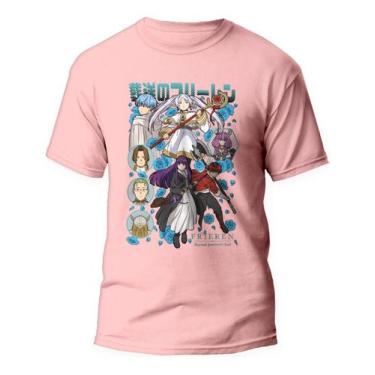 Imagem de Camiseta Anime Sousou Frieren Fern Stark Camisa 100% Algodão - Kamiset