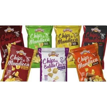 Imagem de Kit Com 30 Unidades Chips 50gr Sertanitos