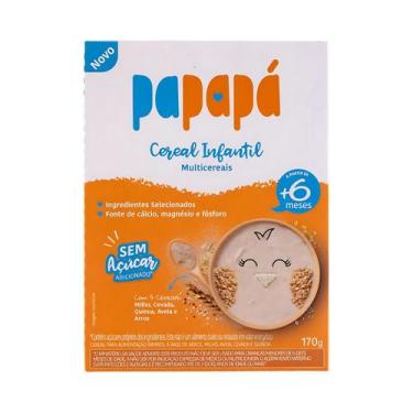 Imagem de Cereal Infantil Sem Açúcar Multicereais - Papapá 170g
