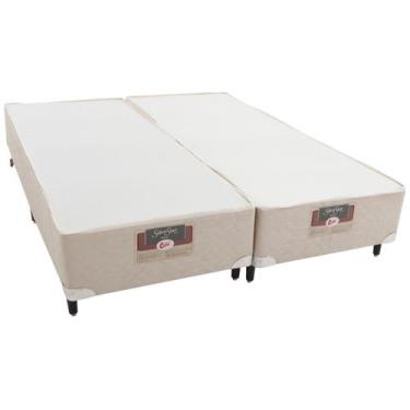 Imagem de Box para Colchão King Castor Bipartido 27cm de Altura Silver Star Air,