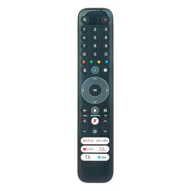 Imagem de AULCMEET Novo controle remoto de voz de substituição RC833GUB2 RC833 GUB2 adequado para TCL Smart 4K QLED UHD TV 65C645K 75C645K 85C645K 43C645K 50C645K 55C645K