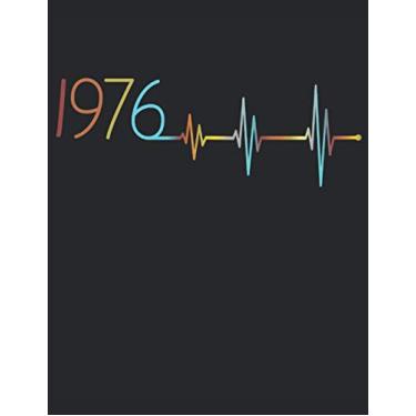 Imagem de 101 Mandalas - MALBUCH ekg Herzschlag Jahrgang 1976 Baujahr Heartbeat: Lustiges Retro Geburtstag Design Frequenz - A4 (8,5x11) - 101 Seiten - ... - Entspannen - Anti Stress - Zum Ausmalen