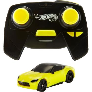 Imagem de Carro de brinquedo RC Hot Wheels Nissan Z escala 1:64 com controlador