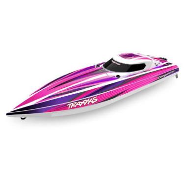 Imagem de Lancha Modelismo Traxxas 1/10 Disprutor VXL-4S, Rosa