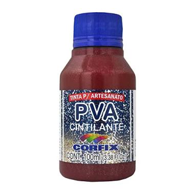 Imagem de Tinta PVA Cintilante Corfix 100 ml 486 - Burgundy