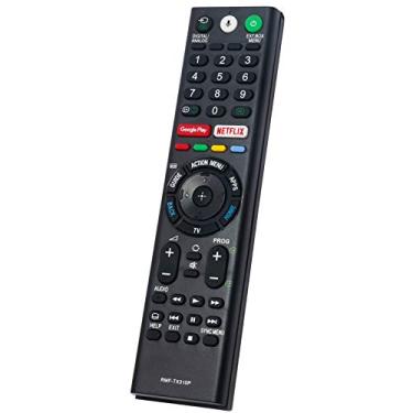 Imagem de Allimity Substituição de controle remoto por voz RMF-TX310P para Sony Bravia TV KD-55A8G KD-55X8000G KD-65A8G KD-49X8000G KD-65X8000G KD-75X8000G KD-49X7500F KD-49X8500F KD-500F 5 x 750 0F KD-65X7500F