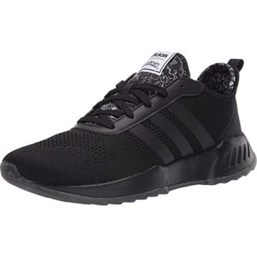 Imagem de adidas Tênis de corrida masculino Questar Flow, Núcleo preto/preto/branco Ftwr, 39