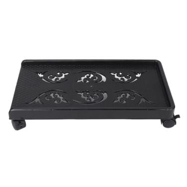 Imagem de Suporte Torre de Computador, Suporte para CPU Móvel Com 4 Rodas de Rodízio, Fácil de Montar e Lavar o Riser Universal Riser Stand para Caixas de Ferramentas, Kits,