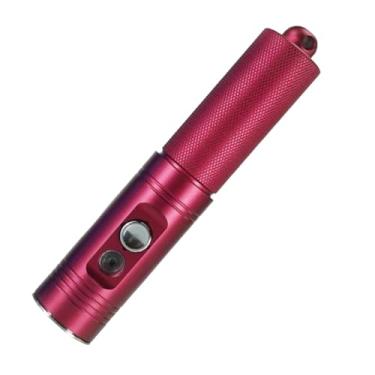 Imagem de menolana Lanterna de mergulho Scuba Lanterna subaquática Multifuncional Tocha de snorkeling Tocha para escalada de emergência Pesca, Vermelho