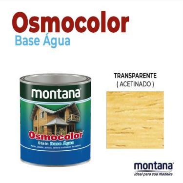 Imagem de Osmocolor Transparente Stain Preservativo Acetinado 900ml e 3,6L Monta