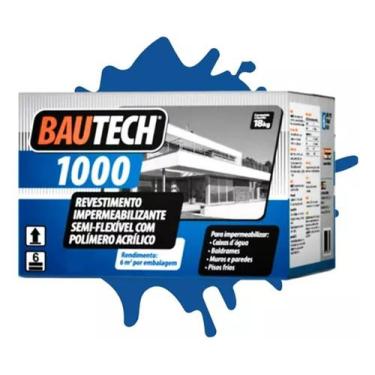Imagem de Impermeabilizante Bautech 1000 Paredes Lajes 18kg