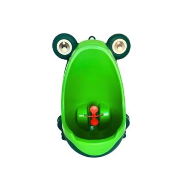 Imagem de Mictório Pinico Bebê Troninho Infantil Sapinho Desfralde Menino Verde