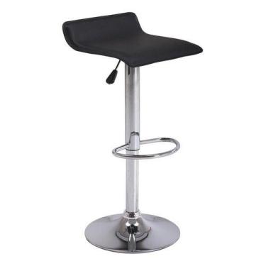 Imagem de Banqueta De Metal Para Bar 65x38x40 Suporta 100 Kg - Just Home Collect