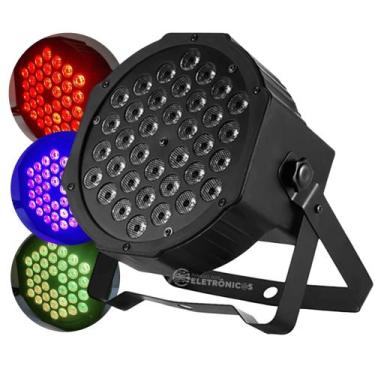 Imagem de Canhão De Led 36 LEDs 30W RGB e Strobo P/ Palco, eventos, Luz para fes