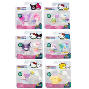 Imagem de Figuras Hello Kitty e Amigos Pack 2 Bonecos e Acessórios (Sortido) Sun