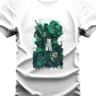 Imagem de Camiseta Personaliza The Last Off Us Top - Hard seven, Branco, GG