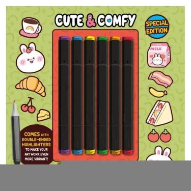 Imagem de Cute & Comfy Coloring Book For Adults - Bold Easy - Special Edition - Livro De Colorir Adulto