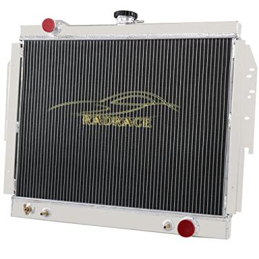 Imagem de RadRace Radiador de alumínio para 1979-1993 D150 W150 /1981-93 D250 W250 W350 D350/79-1991 Ramcharger/79-1989 D100/1986-89 W100 5.9L 5,2 L V 8 radiadores de núcleo de 3 fileiras a gás