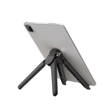 Imagem de Suporte Multifuncional de Mesa para Celular, Notebook e Tablet, Ajustável, Base Dobrável, Universal