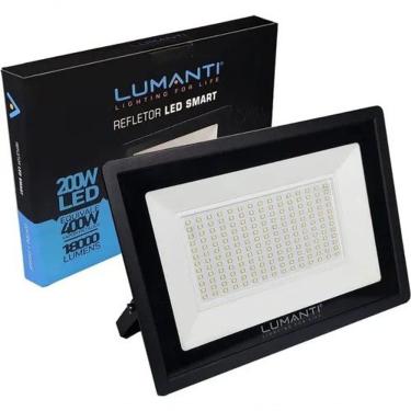 Imagem de Refletor Led Smart Eco 200w 6500k Branco 6500k