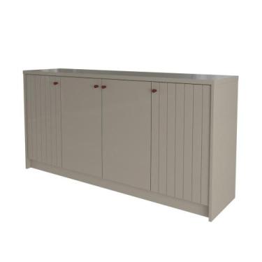 Imagem de Buffet 4 Portas Lia Cimol Móveis, Off White