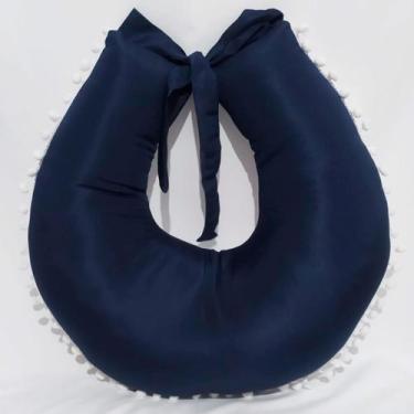 Imagem de Almofada Amamentação para Bebê 100% Algodão - Mãe e Filho Enxovais, Ma