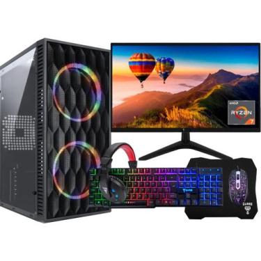Imagem de Pc Gamer Completo Ryzen 7 5700g 16gb Ddr4 Ssd 480gb - Option Soluções