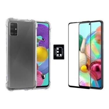 Imagem de Capa Capinha + Pelicula 3d + Pel Camera Para Galaxy A51 - Universo