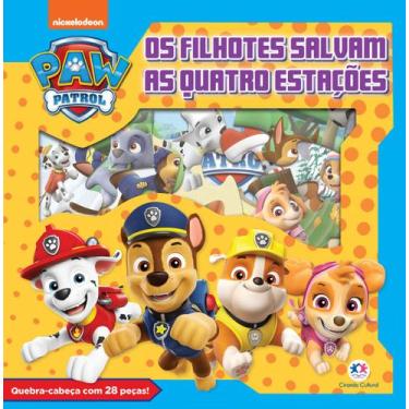 Imagem de Livro - Patrulha Canina - Os filhotes salvam as quatro estações