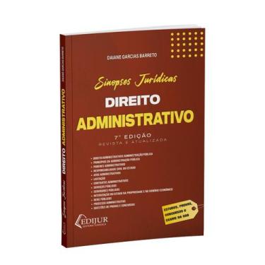 Imagem de Sinopses Jurídicas (Resumo)- Direito Administrativo: Para Estudos, Pro