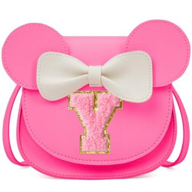 Imagem de OYLOLA Presentes de aniversário para meninas de 3, 4, 5, 6, 7 e 8 anos de idade, bolsa infantil para meninas, meninas, presentes, Rosa - rosa, Y