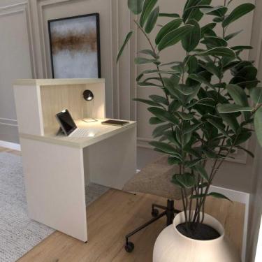 Imagem de Balcão de Atendimento para Recepção 80cm - KitCubos