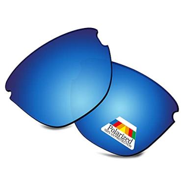 Imagem de Bwake Lentes de reposição para óculos de sol Oakley Frogskins Lite OO9374 - Azul gelo polarizado