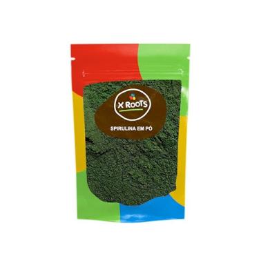Imagem de Espirulina Spirulina em Pó, Suplemento Natural, 500gr - X Roots