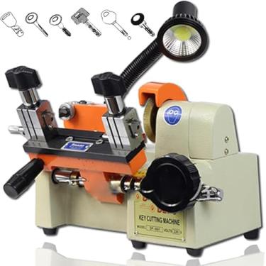 Imagem de Máquina De Duplicação Chave Manual 120w, Máquina De Cópia Chave Horizontal, Copiadora Chave Eletrônica Da Máquina Do Cortador Da Chave Do Desktop Para Fazer A Chave Da Casa Da Chave Do Carr