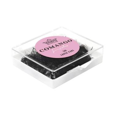 Imagem de 500 Contagens De Leques De Cílios Pré-fabricados CoMango Feitos À Mão,