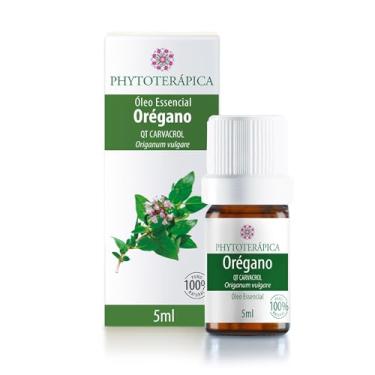 Imagem de PHYTOTERAPICA - Óleo Essencial de Orégano - Para Difusor, Massagem e Aromaterapia - Auxilia em sintomas de fadiga mental, esgotamento nervoso e fortalece o cabelo - 100% Puro e Natural - Herbal, 5ml