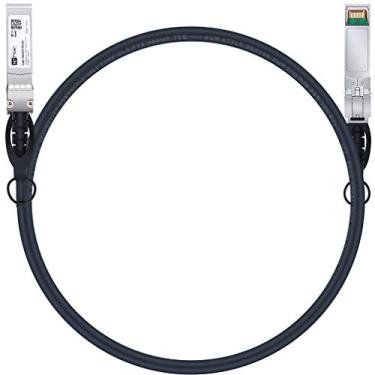 Imagem de Cabo H!Fiber SFP+, 10G SFP+ DAC, cabo Twinax de cobre de conexão direta passiva para Ubiquiti UniFi UC-DAC-SFP+, Meraki, Mikrotik, Intel, Fortinet, Netgear, 2 m/6,6 pés
