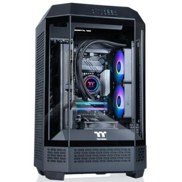 Imagem de Thermaltake LCGS Reactor 7897X Desktop para jogos (AMD Ryzen™ 7 7800X3D, 32GB 5600MT/s DDR5 RGB Memory, AMD Radeon™ RX 9070 XT, 2TB NVMe M.2, WiFi, Windows 11) T3BK-B650-97X-LCS